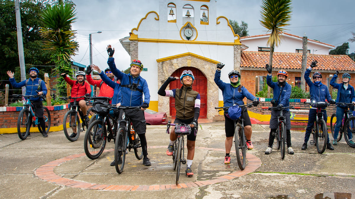 The meeting and departure point for this tour is in the Pasquilla village, in the rural area of Ciudad Bolivar. Photo by Santiago Rincón - IDT