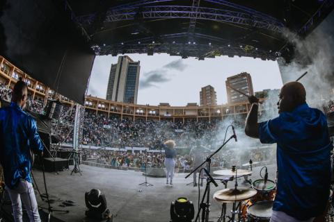En la Plaza Cultural La Santamaría se llevará a cabo la versión capitalina del Festival Petronio Álvarez. Foto: Fuga