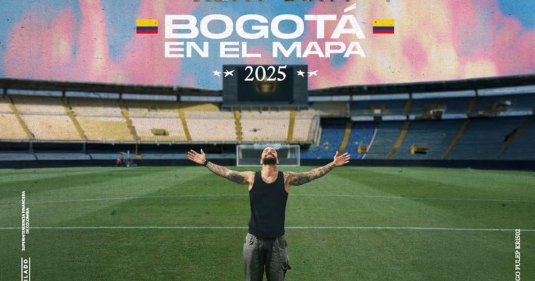 Maluma, Bogotá en el mapa