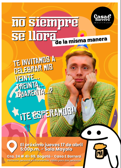 No siempre se llora de la misma manera