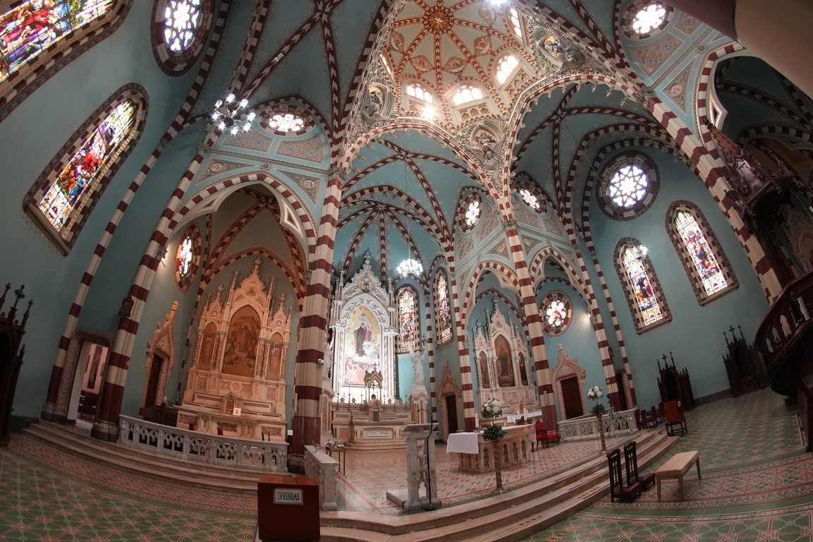 Interior de la Iglesia Nuestra Señora del Carmen. Foto: Juan Camilo Díaz - Archivo IDT